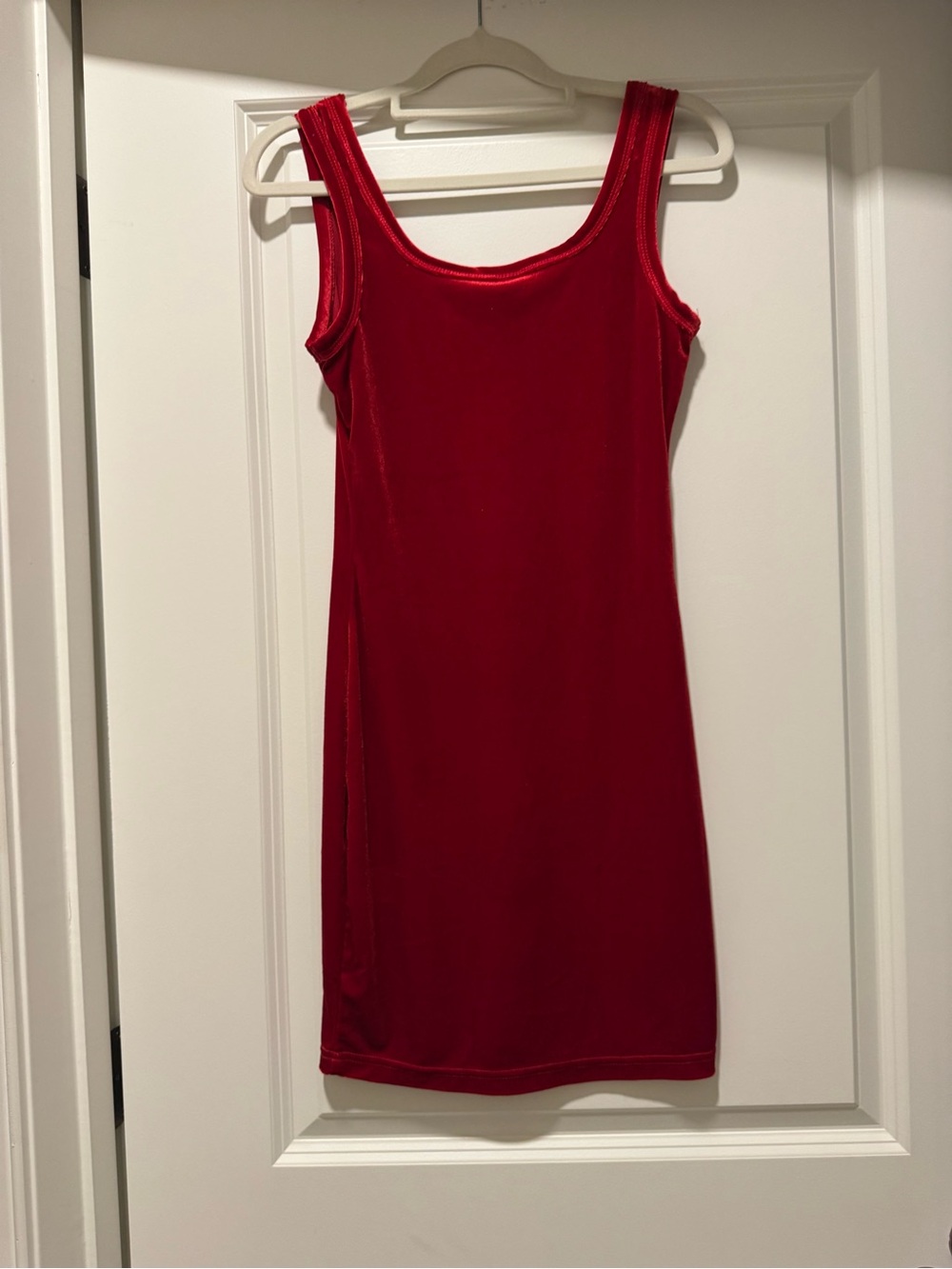 Classic Red Tank Dress - Sleek Everyday Style